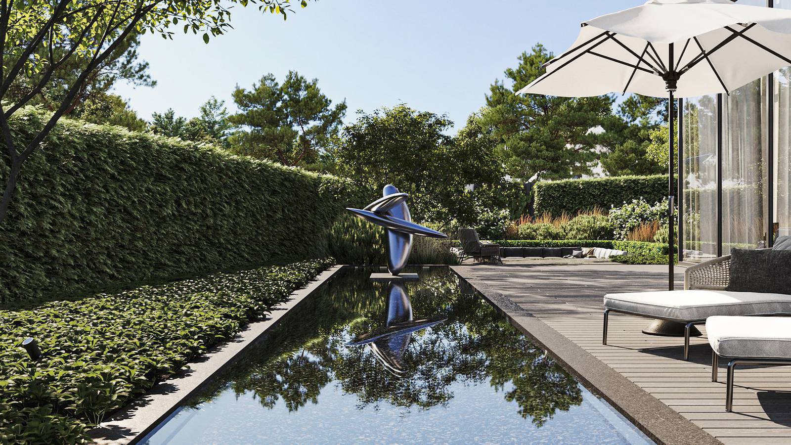 Private garden in Serpukhov district